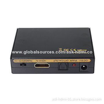 HDMI Audio Splitter, 1 x 2, Support to 1,080P/60Hz